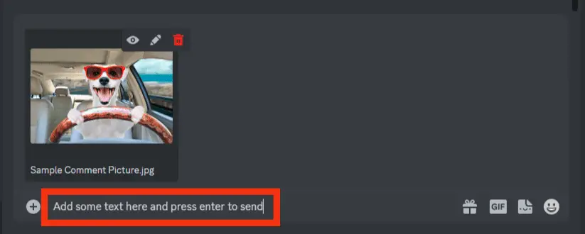 Cómo enviar imágenes en Discord?