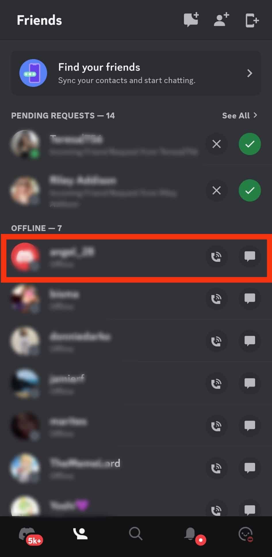 Qué sucede cuando dejas de ser amigo de alguien en Discord?
