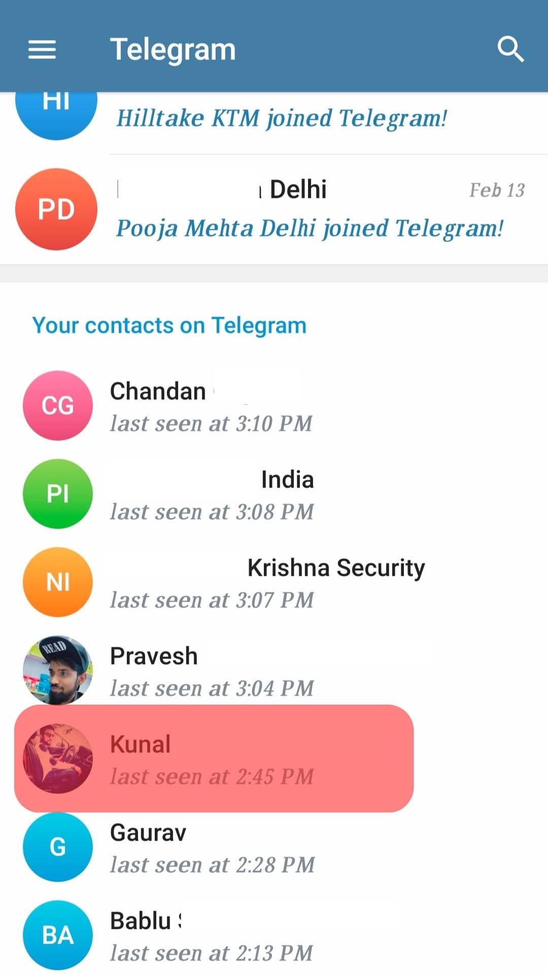 Cómo encontrar a alguien Telegram IDENTIFICACIÓN