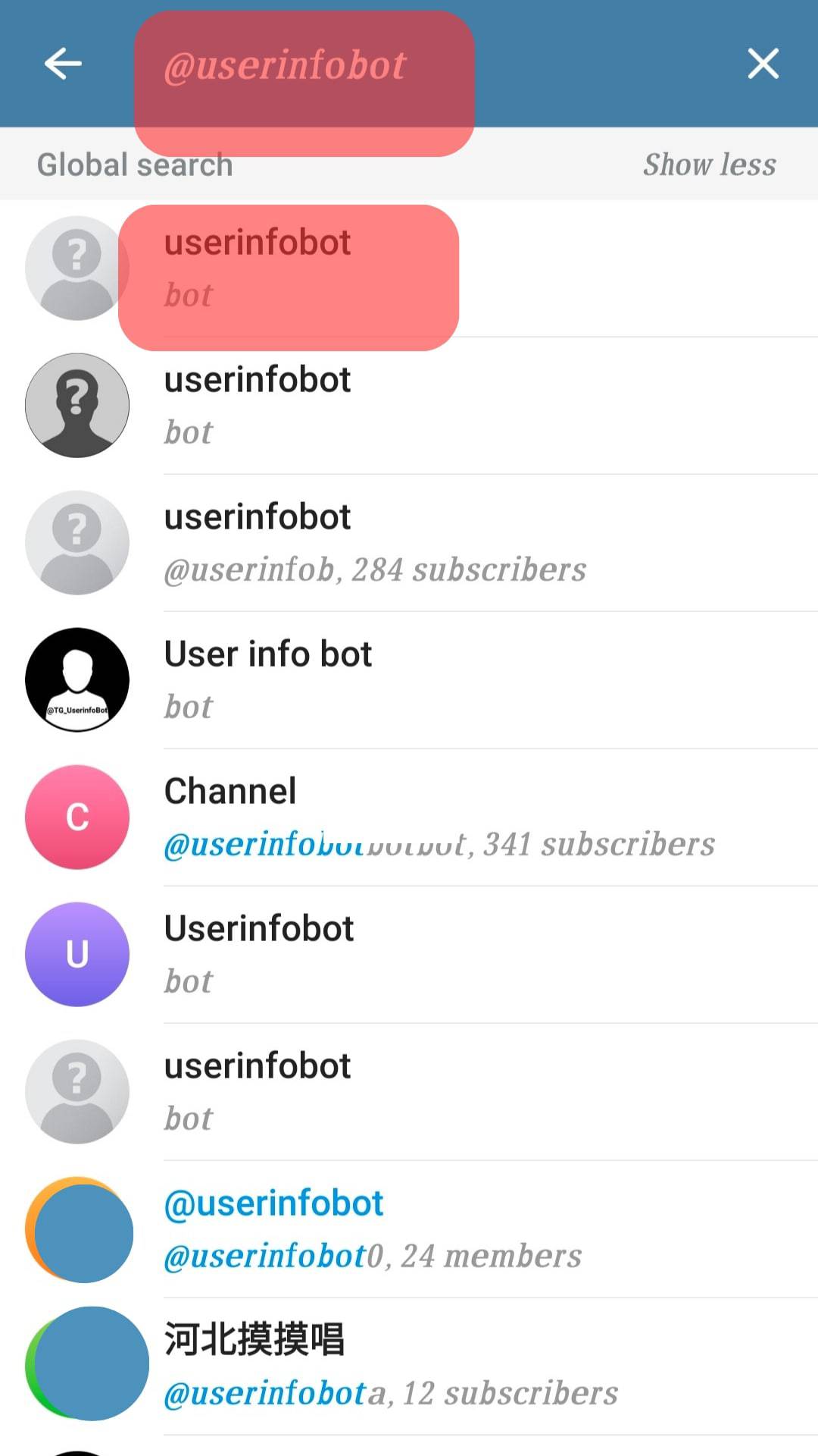 Cómo encontrar a alguien Telegram IDENTIFICACIÓN