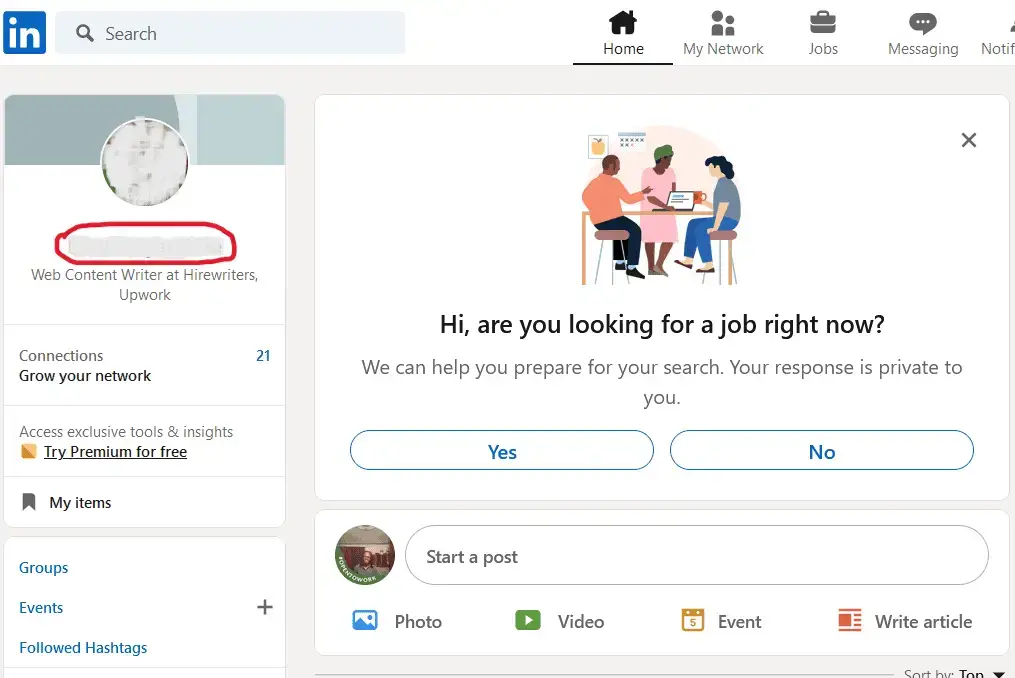 Cómo anunciar la certificación en LinkedIn