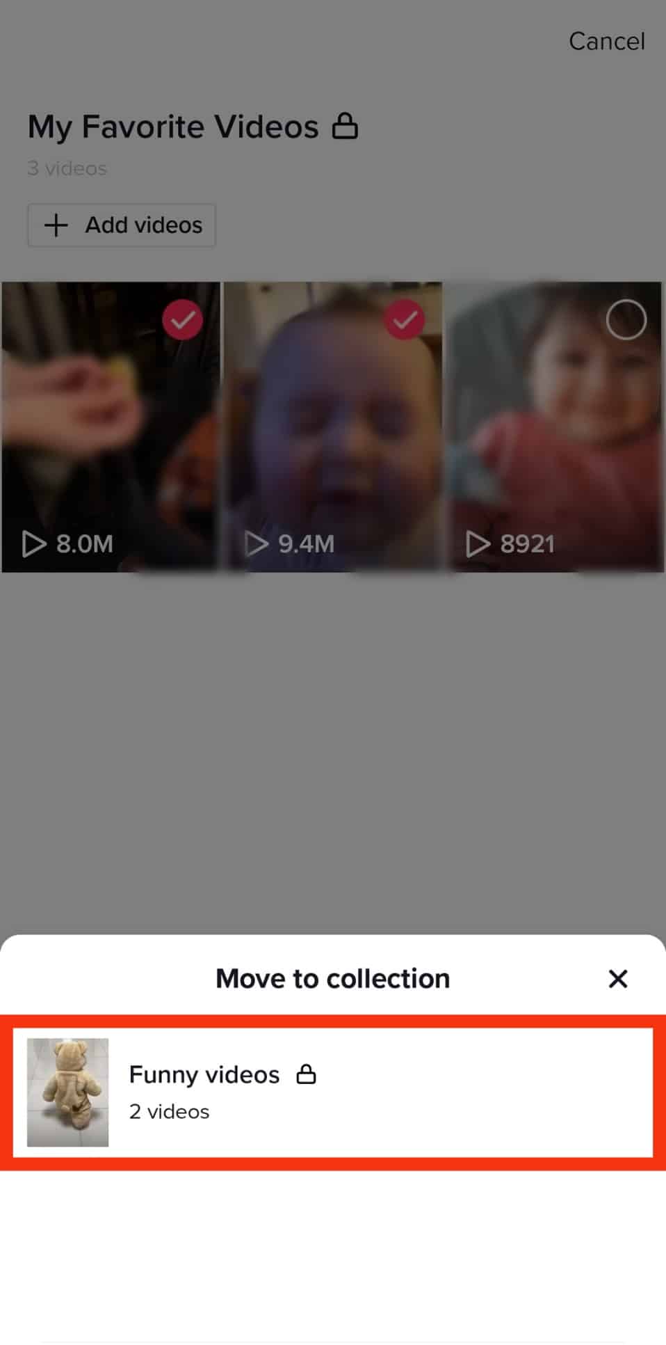 Cómo hacer carpetas en TikTok?