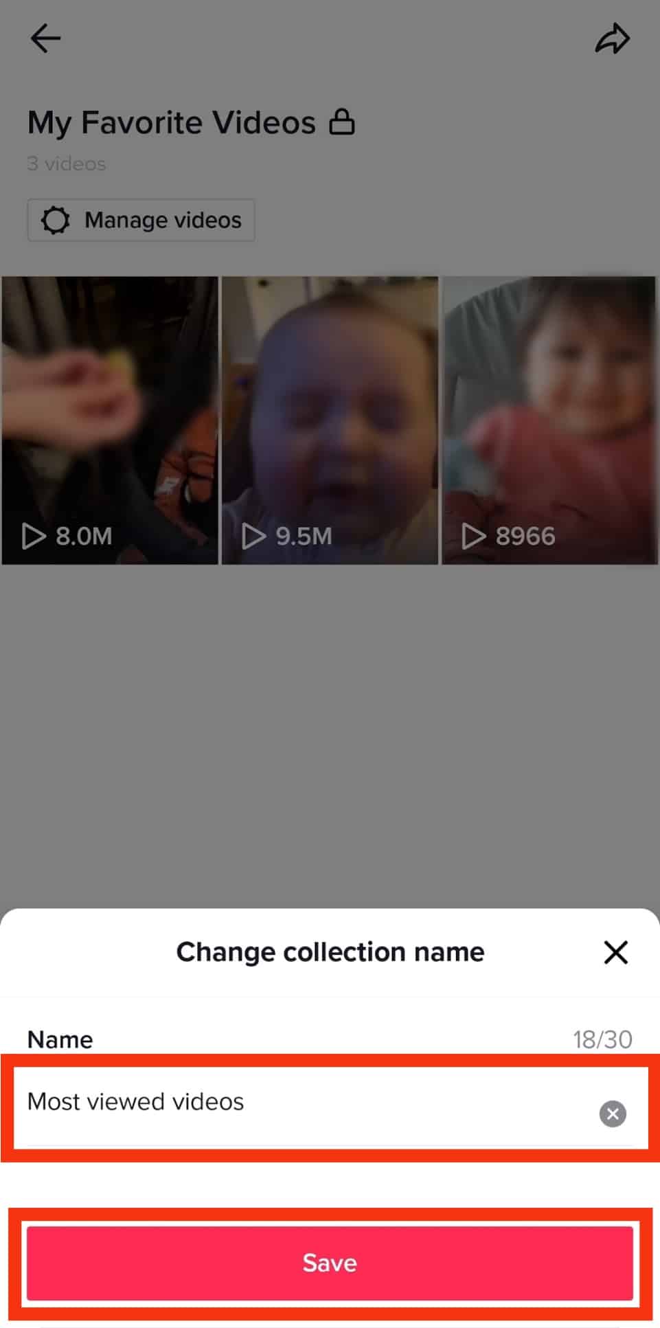 Cómo hacer carpetas en TikTok?