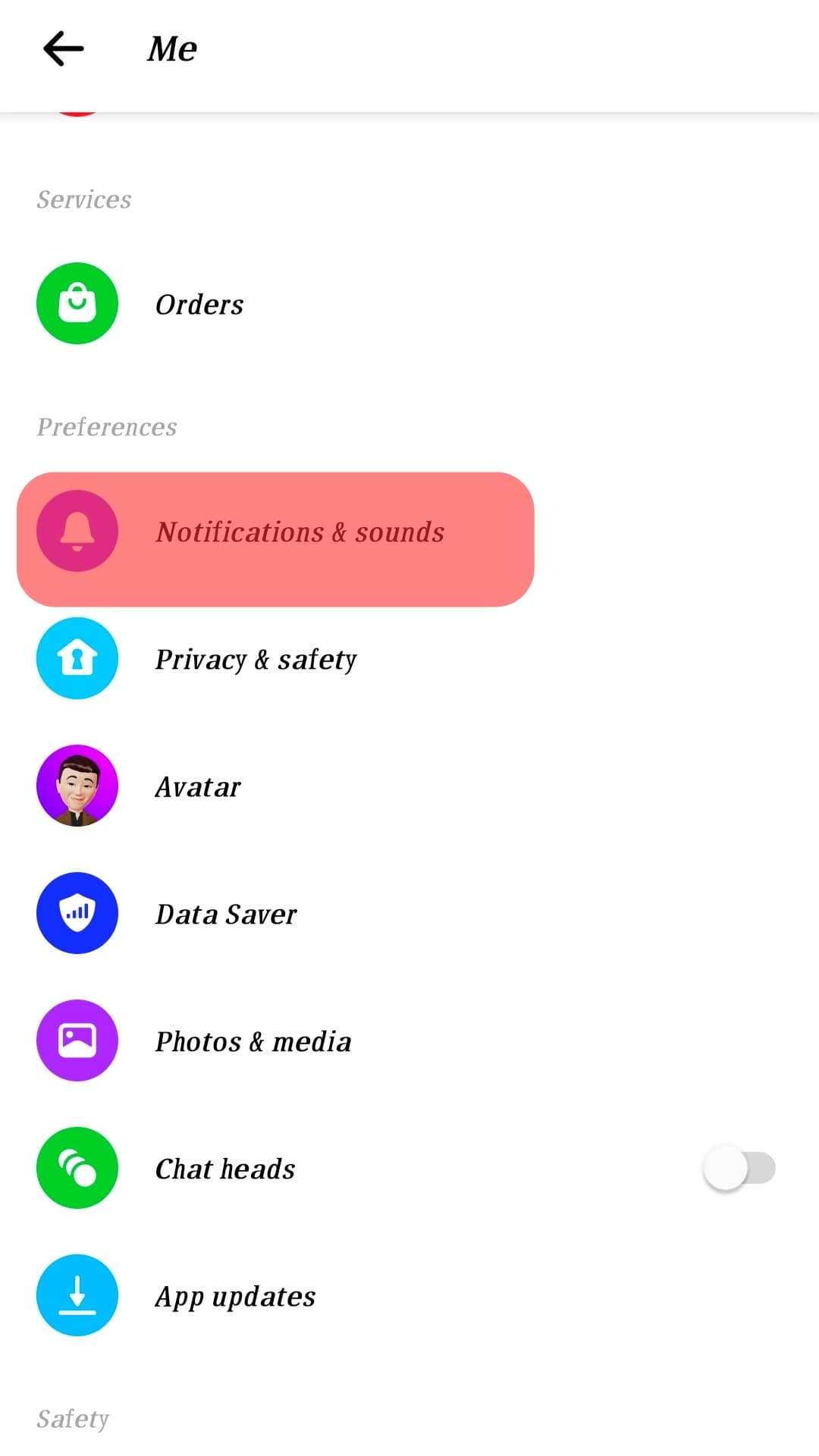¿Por qué es mi Messenger ¿No suena?