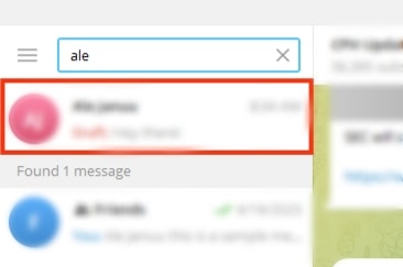 Cómo seguir a alguien en Telegram?