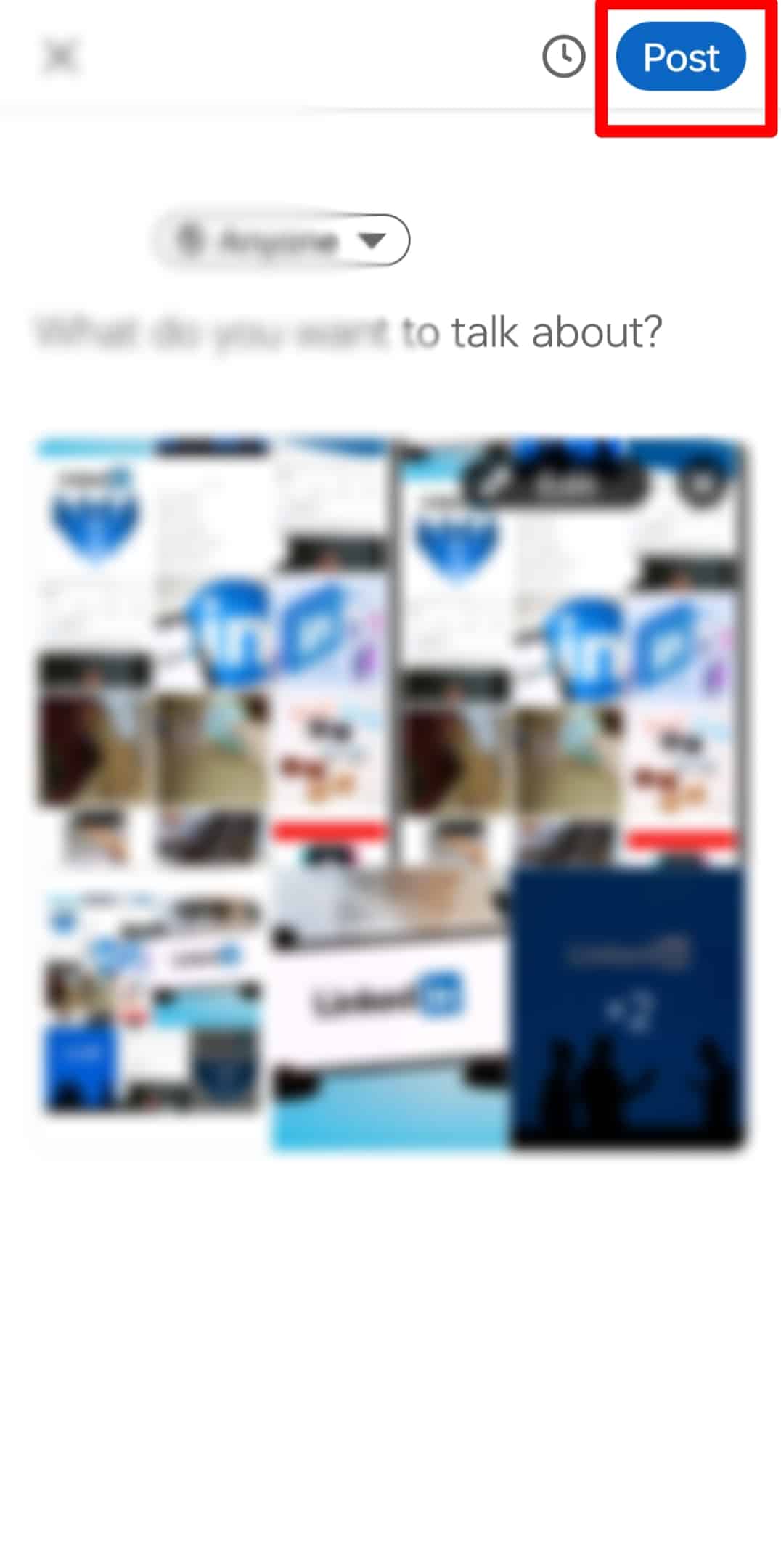 Cómo publicar varias fotos en LinkedIn?