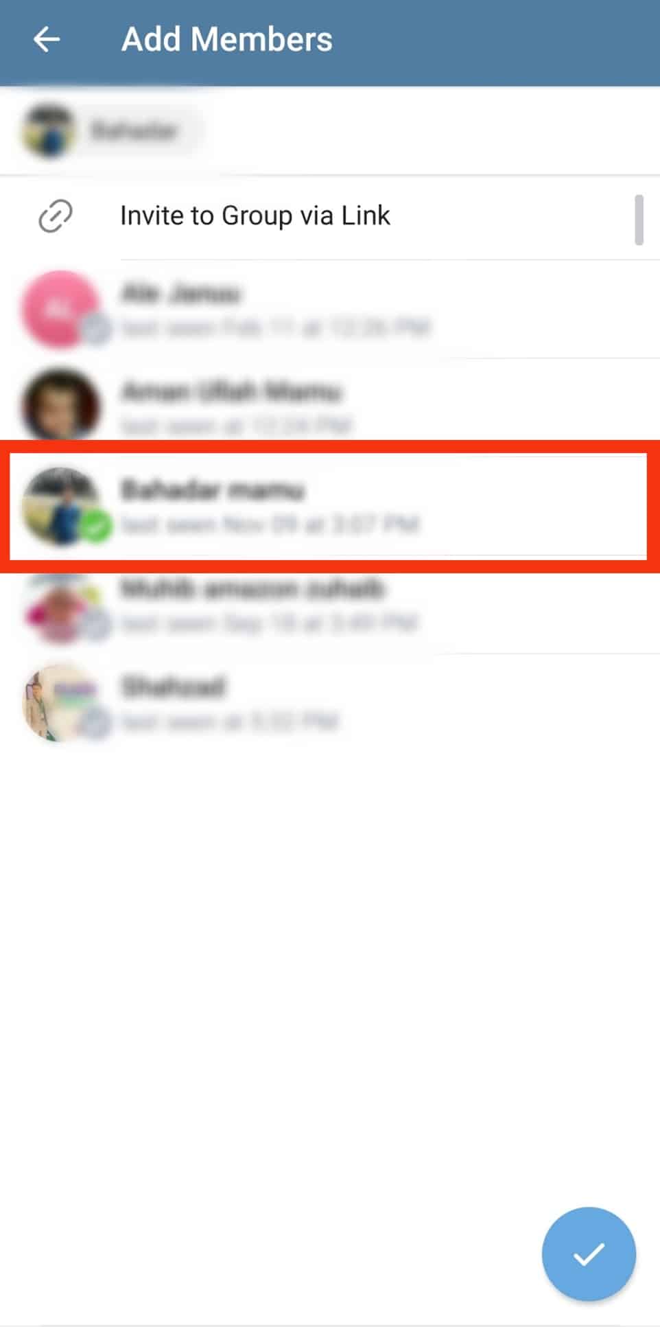 ¿Por qué no puedo agregar miembros a la Telegram ¿Grupo?