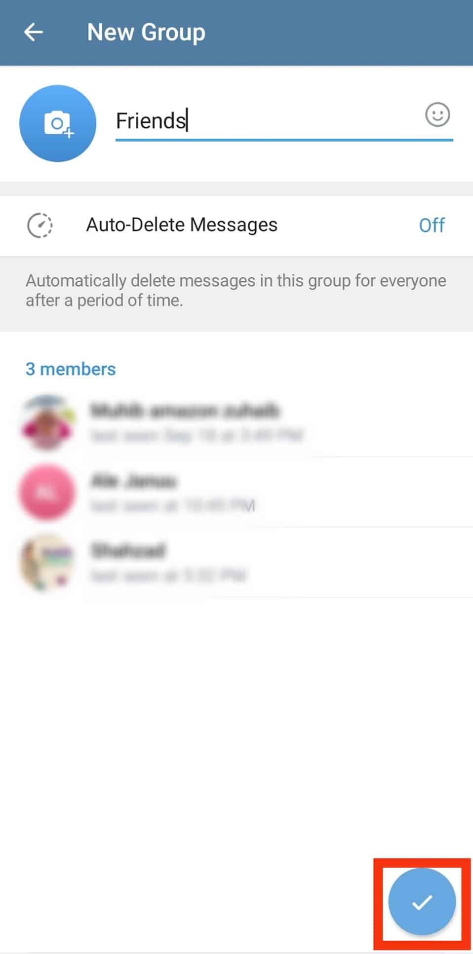 ¿Por qué no puedo agregar miembros a la Telegram ¿Grupo?