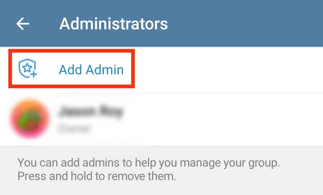 Cómo transferir Telegram Propiedad del grupo