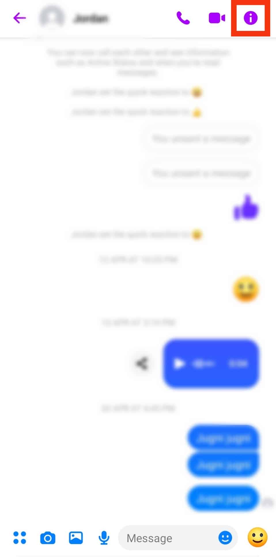 Cómo eliminar apodos en Messenger