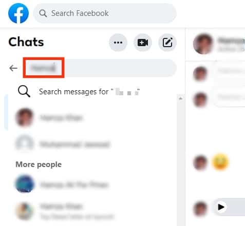 Hace Messenger ¿Notificar cuando buscas en una conversación?