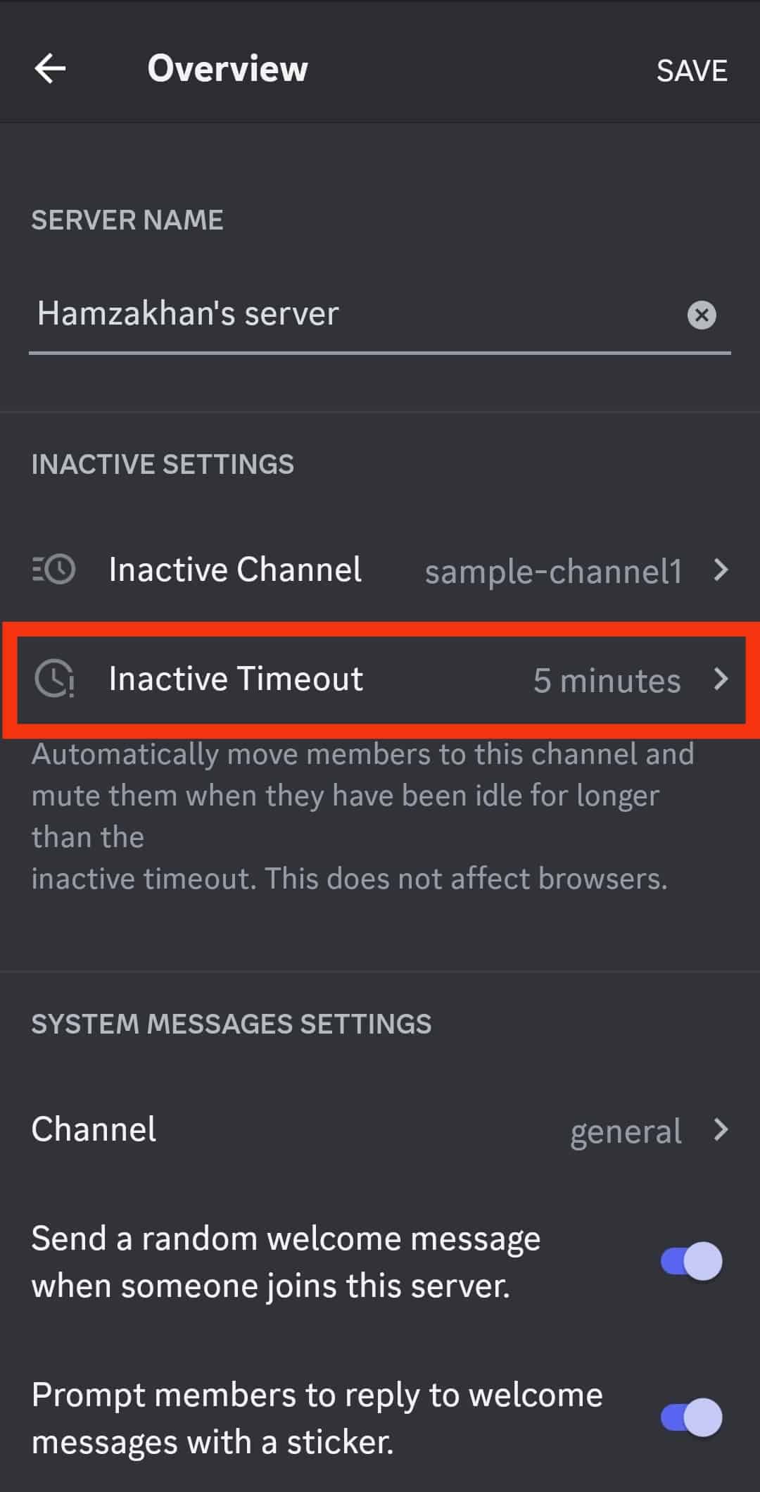 ¿Cuánto tiempo se tarda en ir AFK en Discord?