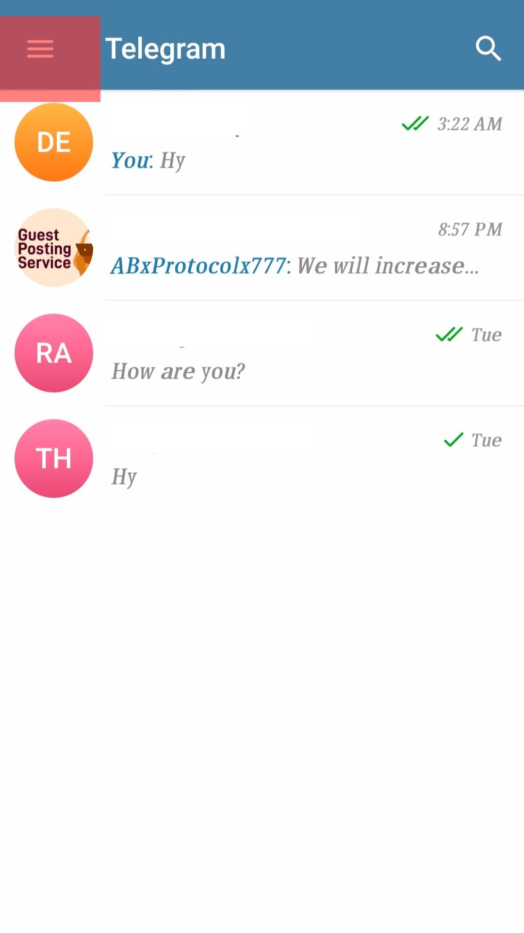 Cómo encontrar a alguien en Telegram Sin nombre de usuario Cómo encontrar a alguien en Telegram Sin nombre de usuario