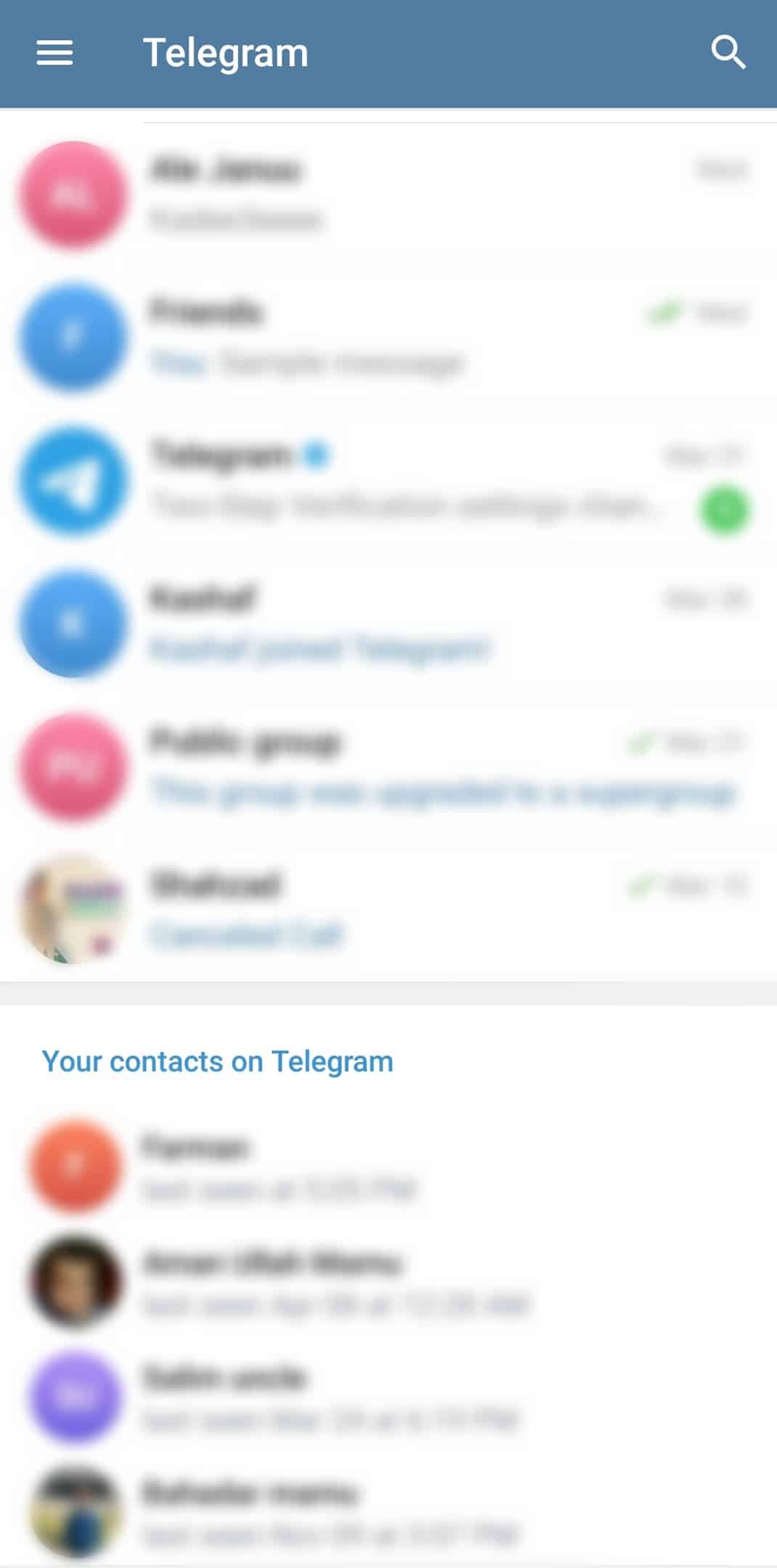 Como guardar Telegram Foto de perfil
