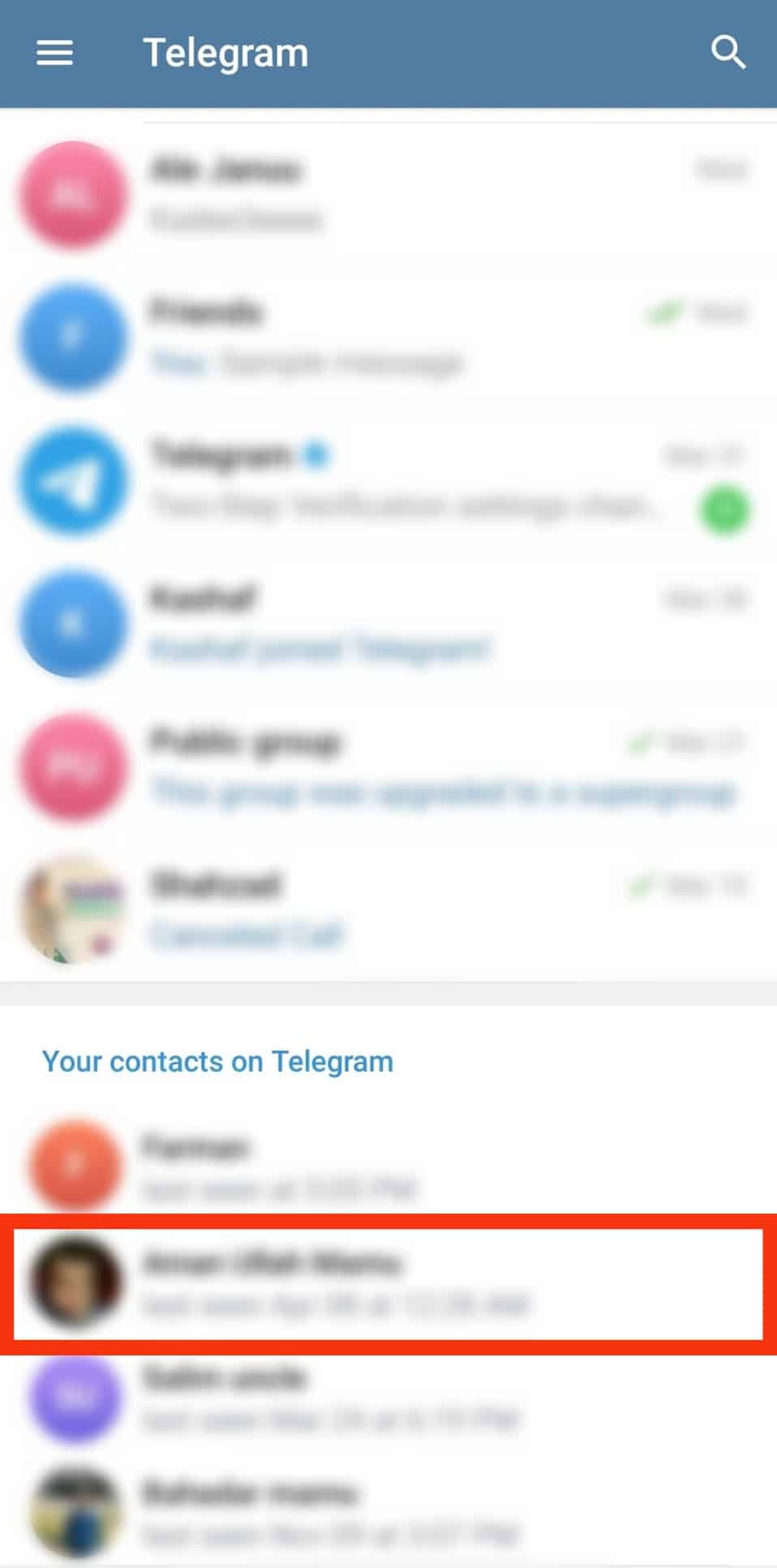 Como guardar Telegram Foto de perfil