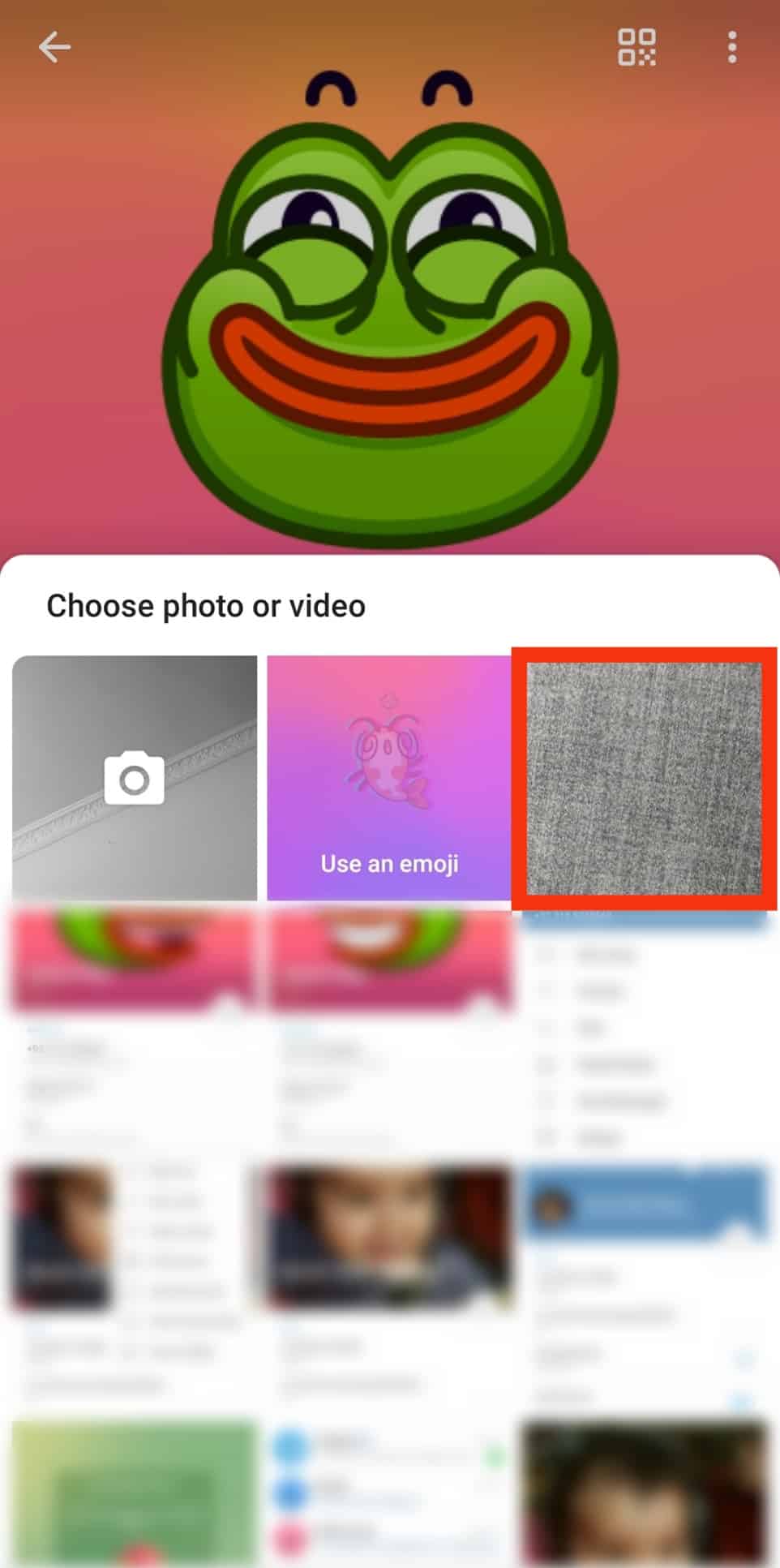 Como guardar Telegram Foto de perfil