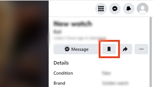 Cómo eliminar elementos guardados en Facebook Marketplace