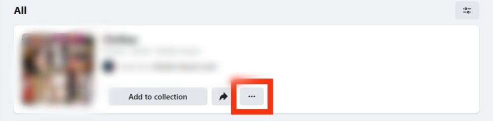 Cómo eliminar elementos guardados en Facebook Marketplace