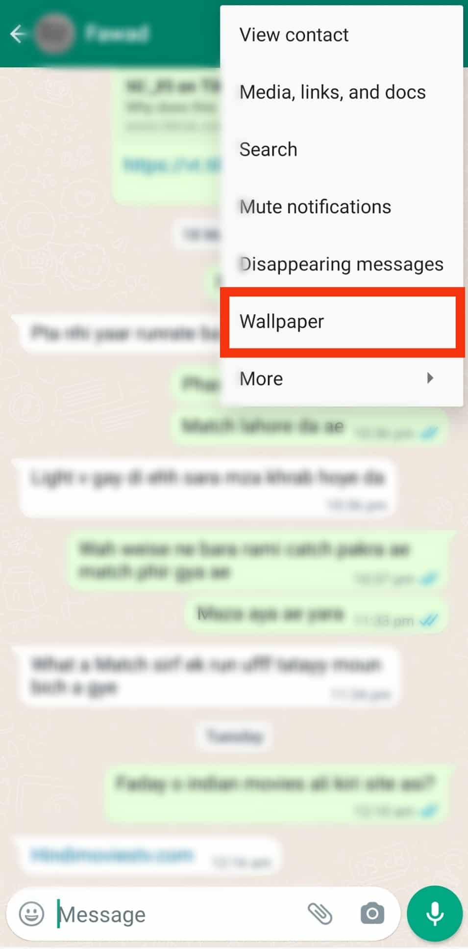 Cómo cambiar WhatsApp ¿Color de chat?