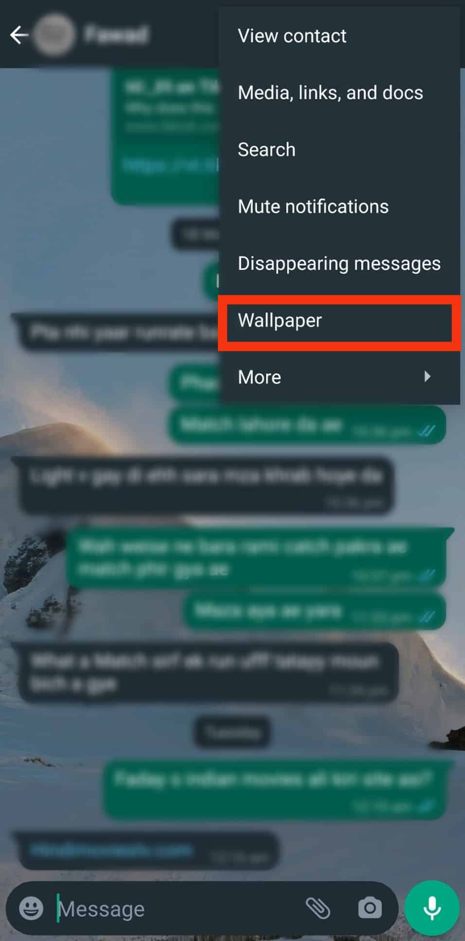Cómo cambiar WhatsApp ¿Color de chat?