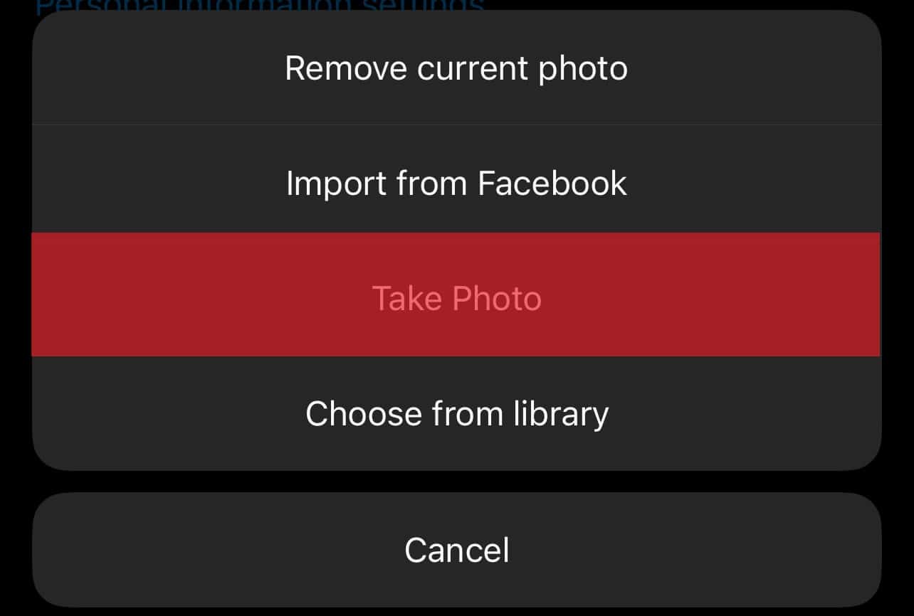 ¿Por qué es mi Instagram ¿Imagen de perfil borrosa?