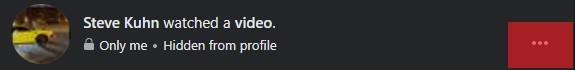 Cómo ver videos vistos recientemente en Facebook