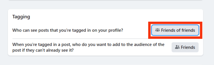 Cómo evitar que las personas te etiqueten en Facebook