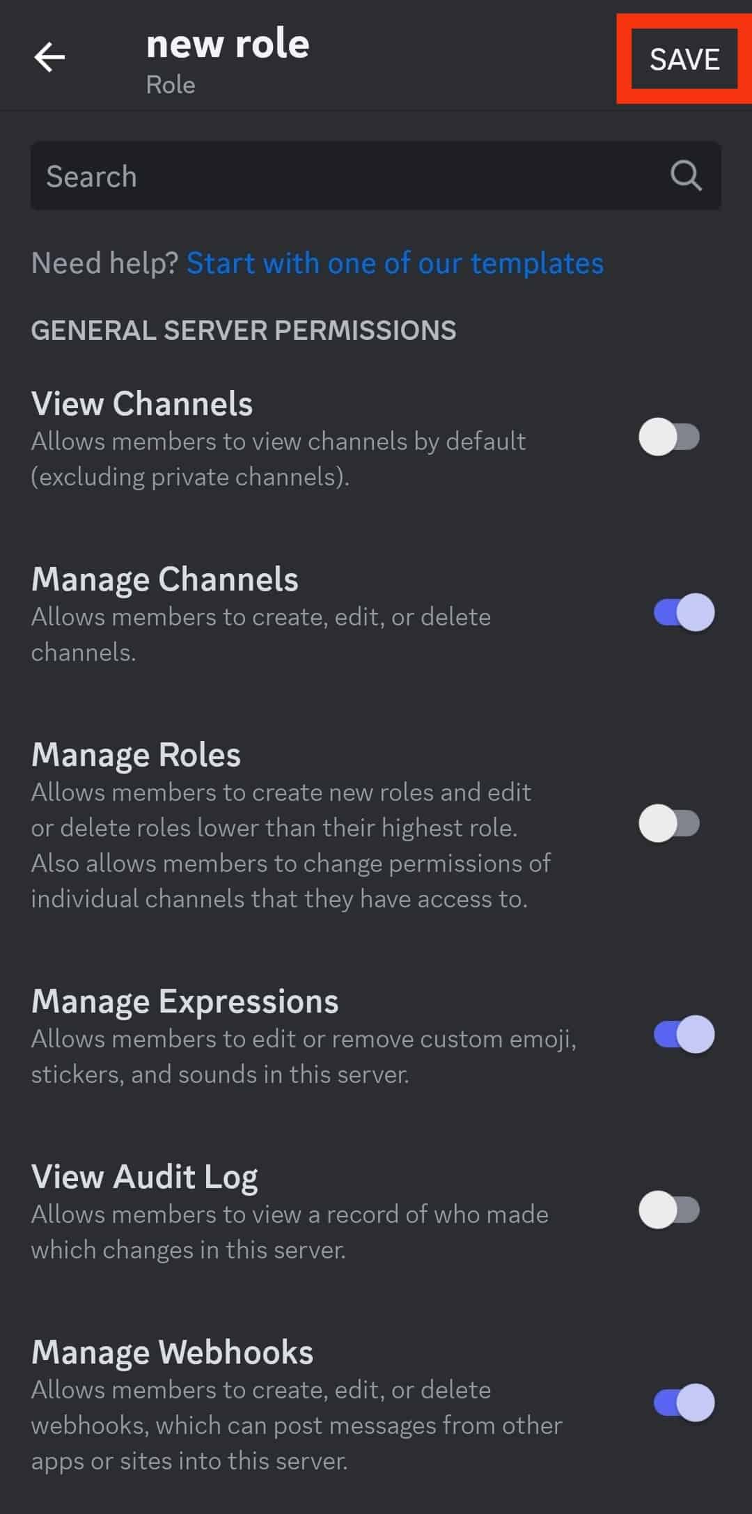 Cómo bloquear roles en Discord?