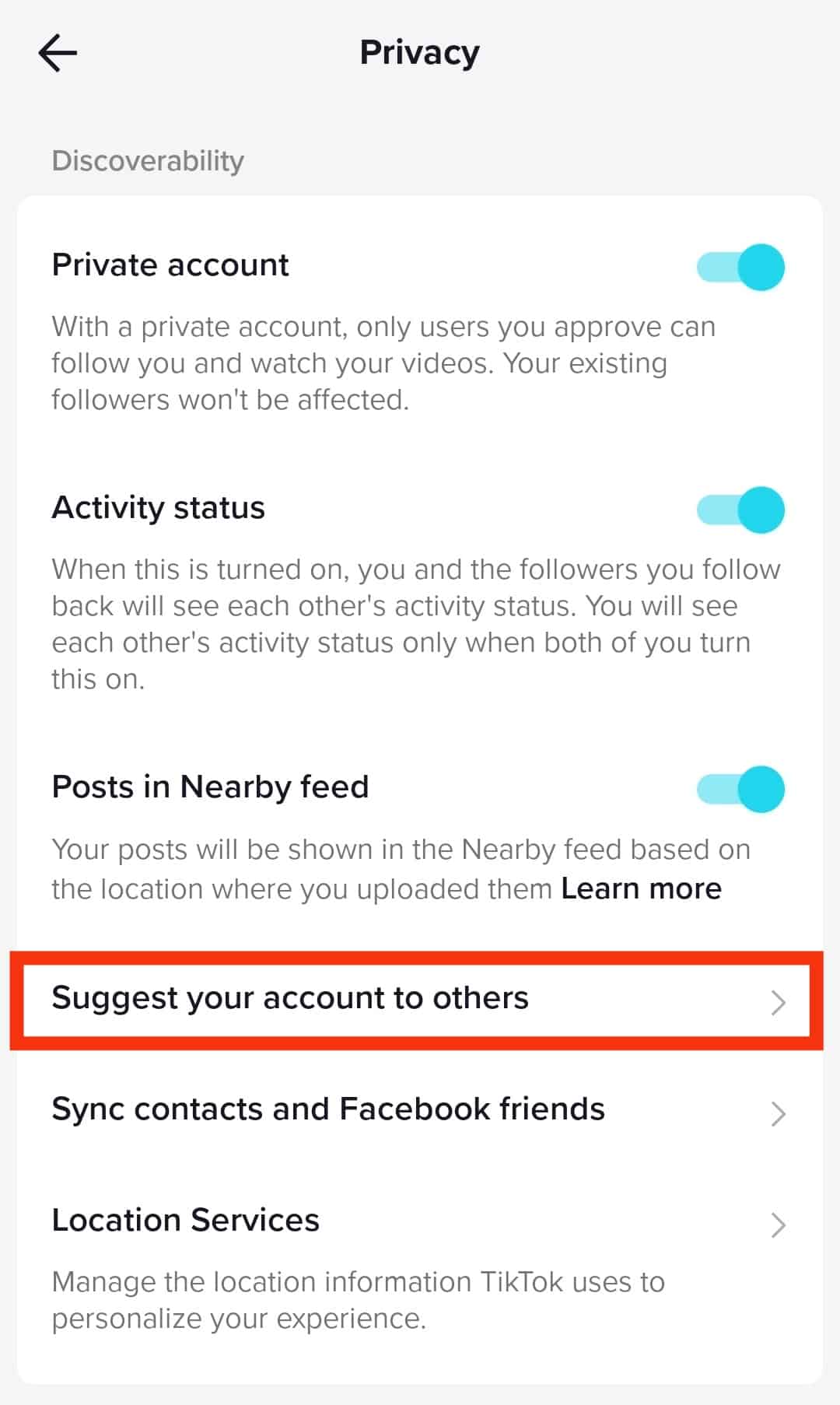 Cómo eliminar contactos de TikTok?
