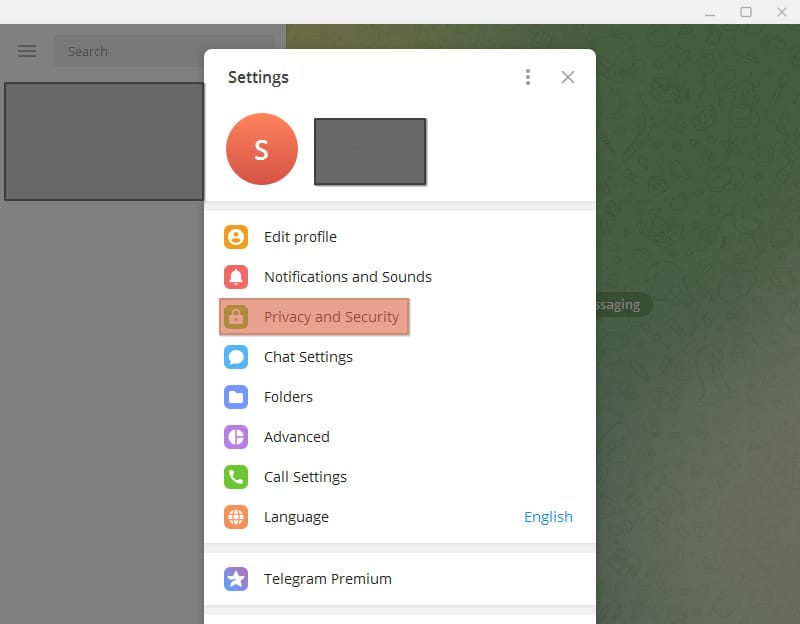 Cómo deshabilitar el filtrado en Telegram