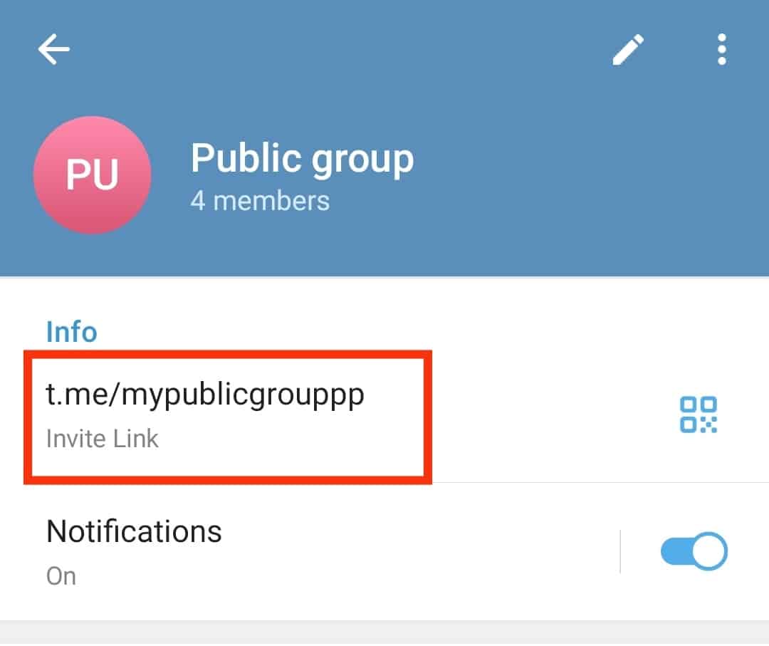 Cómo compartir Telegram Enlace de grupo