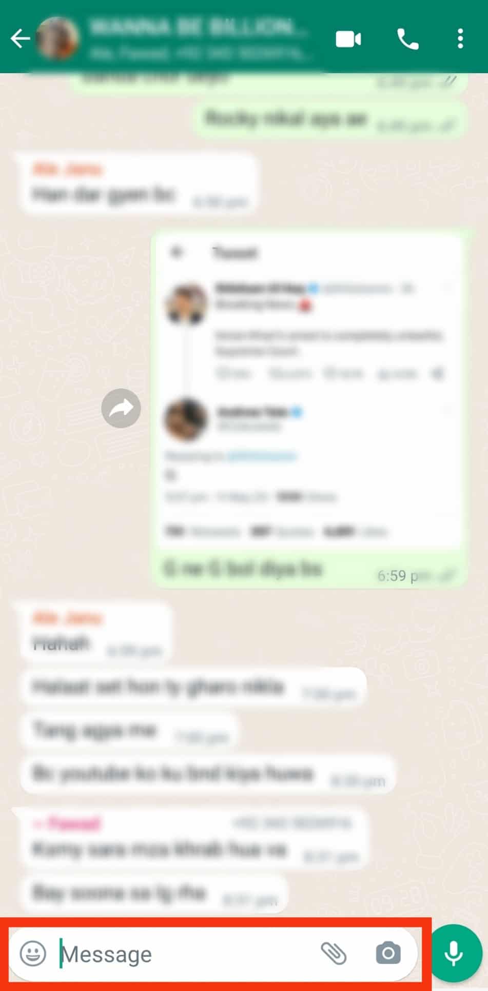 Cuando copias algo en Messenger¿A dónde va?