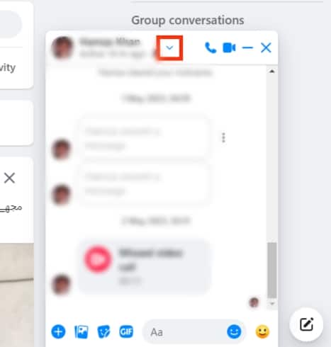 Cómo encontrar conversaciones silenciadas en Messenger?