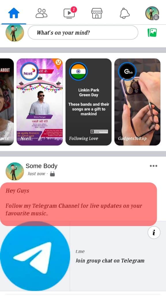 Cómo promocionar Telegram Canal en Facebook