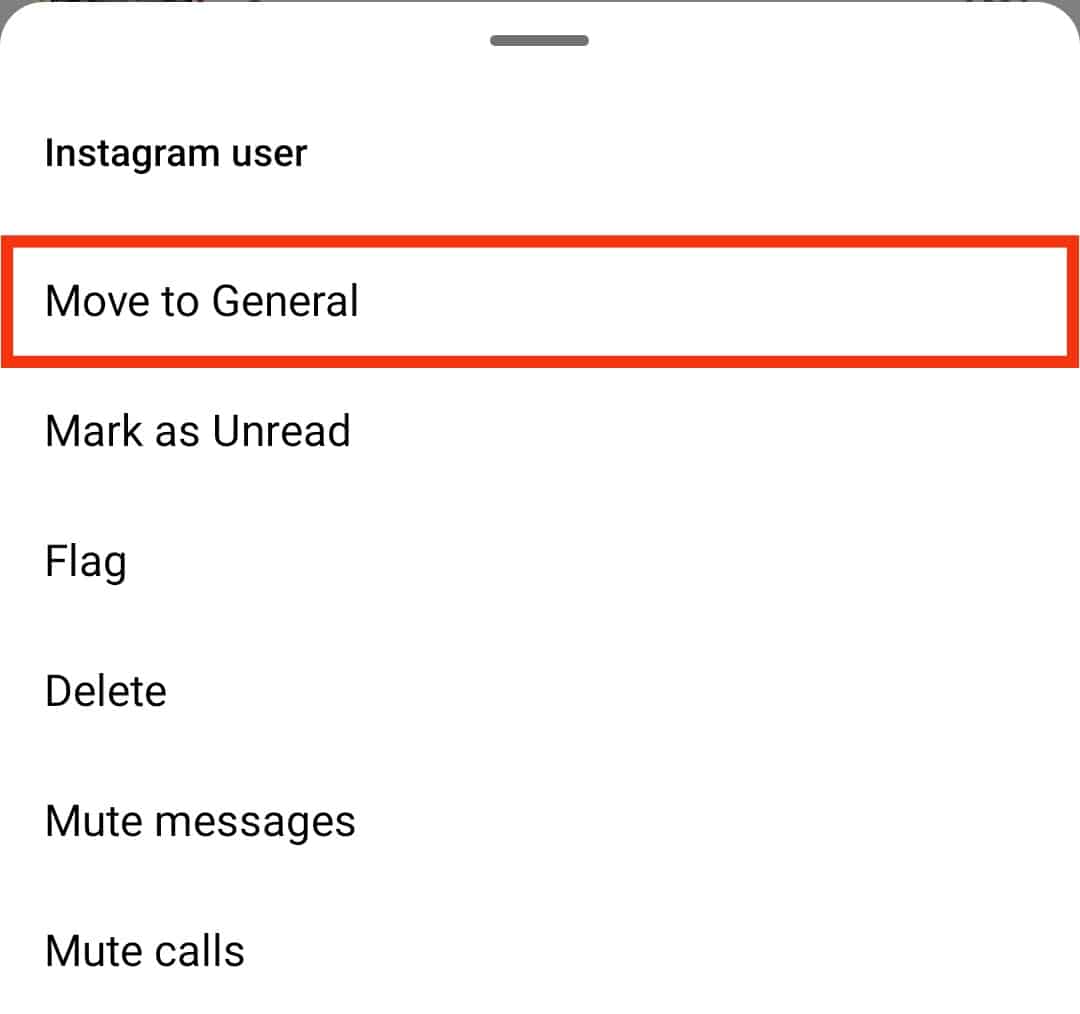 ¿Qué son los mensajes generales en Instagram?