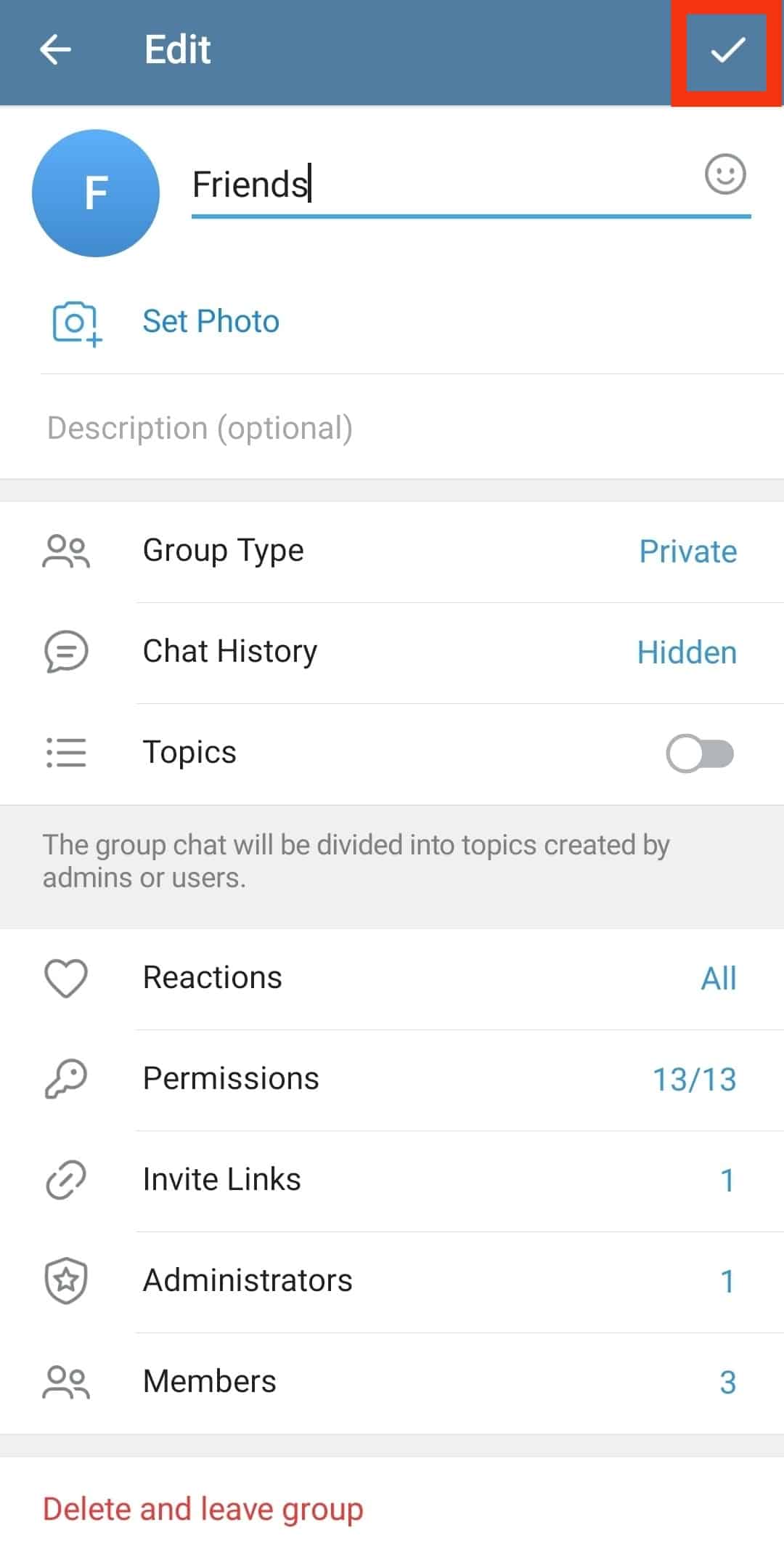 Como administrar Telegram Grupo
