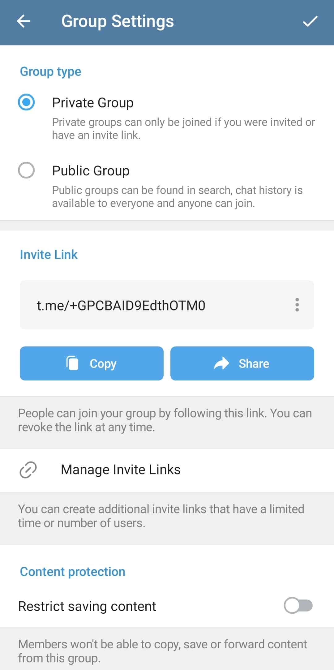 Como administrar Telegram Grupo