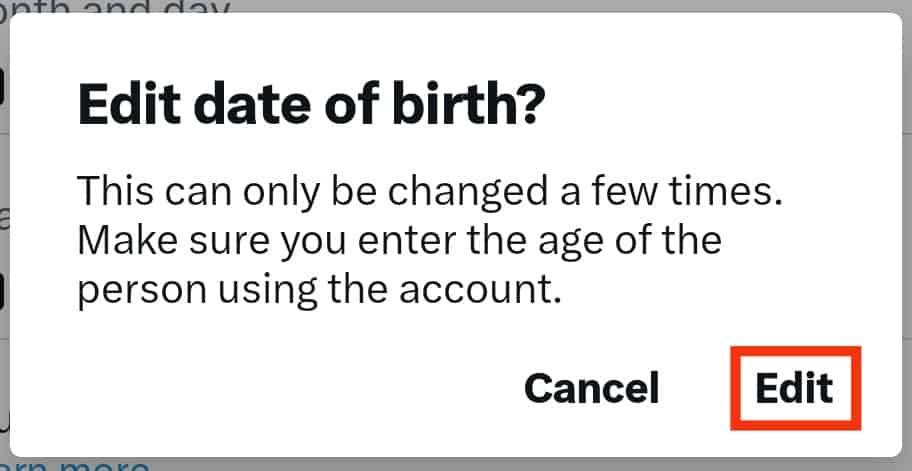 Cómo cambiar tu cumpleaños en Twitter?