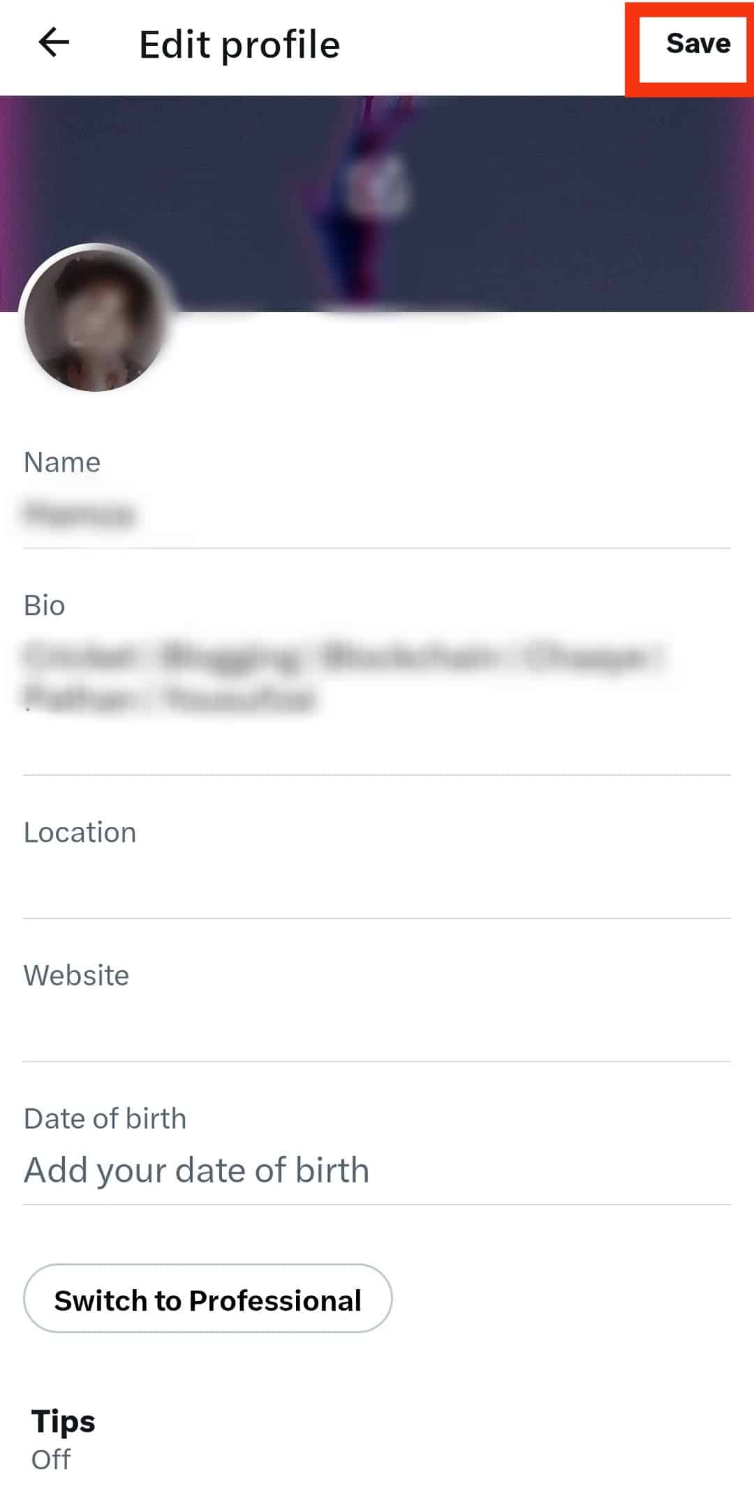 Cómo cambiar tu cumpleaños en Twitter?