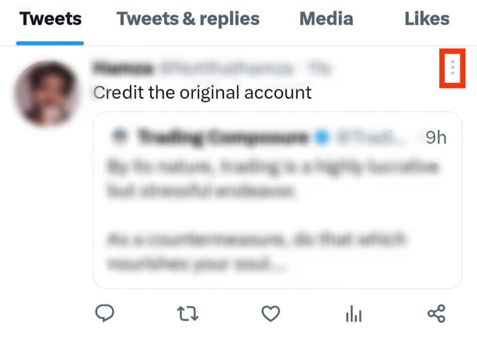¿Cómo fijar el Tweet de otra persona?