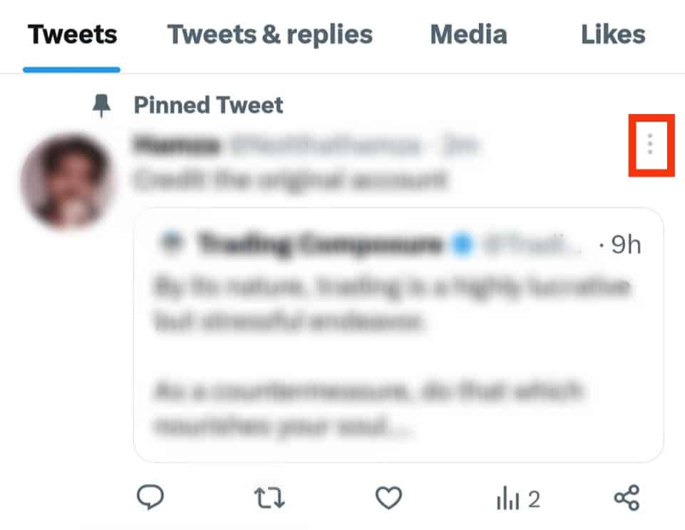 ¿Cómo fijar el Tweet de otra persona?