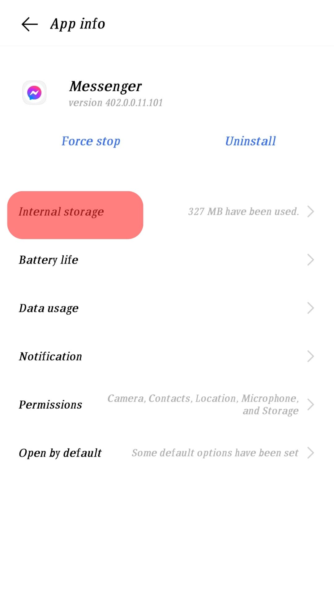 ¿Por qué mi Facebook Messenger ¿Dije que no hay conexión a Internet?