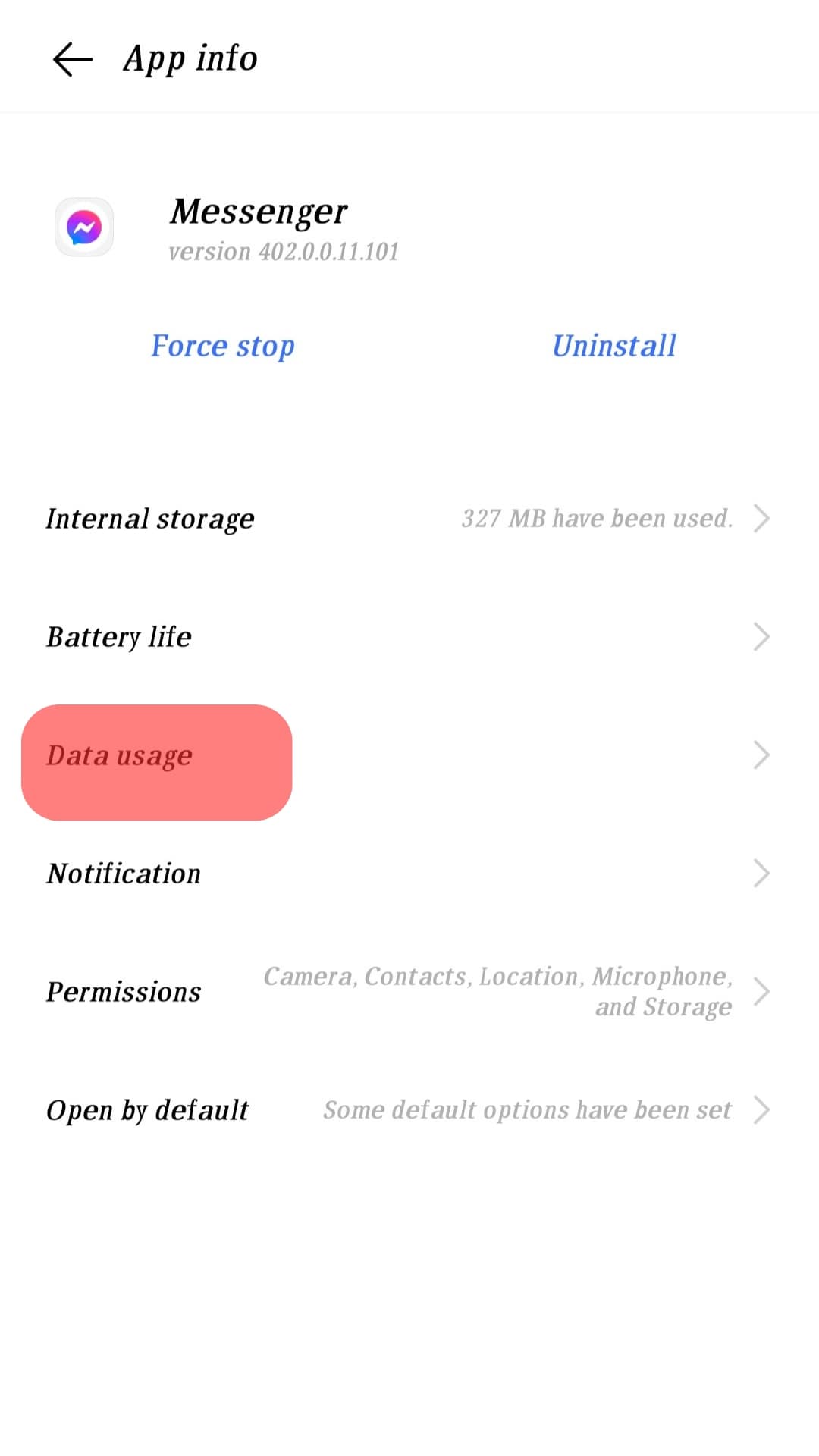 ¿Por qué mi Facebook Messenger ¿Dije que no hay conexión a Internet?