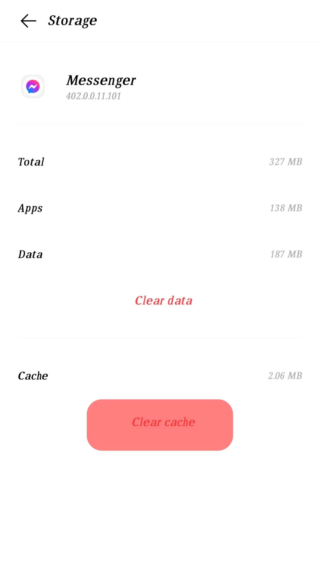 ¿Por qué mi Facebook Messenger ¿Dije que no hay conexión a Internet?