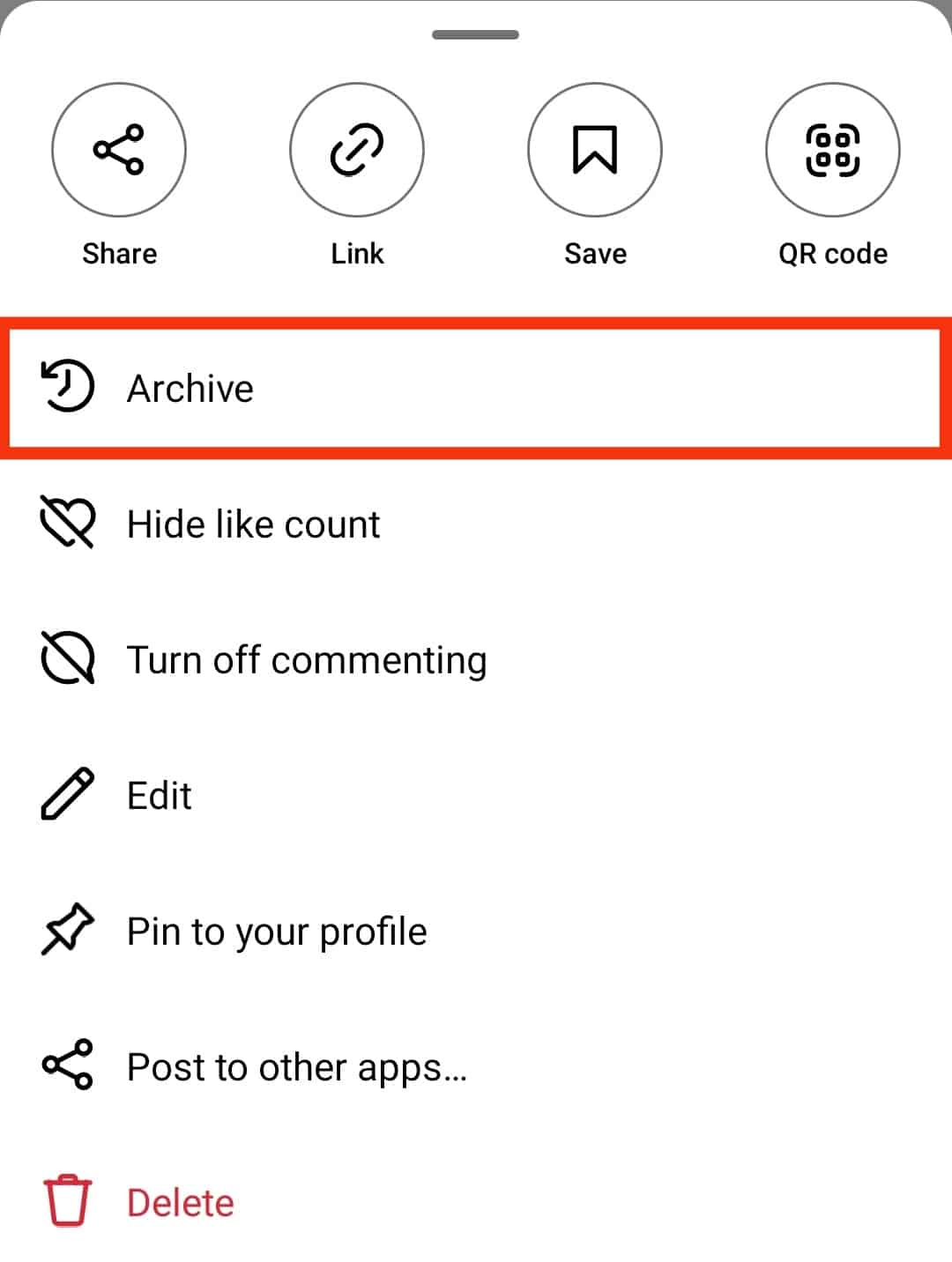 Qué sucede cuando desarchiva una publicación en Instagram?