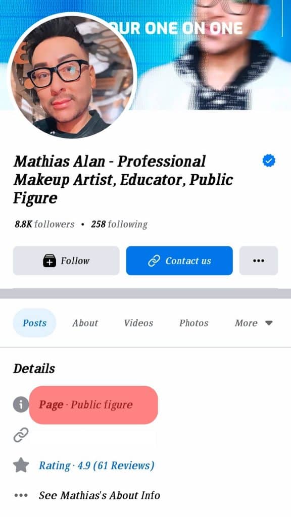 ¿Qué significa figura pública en Facebook?