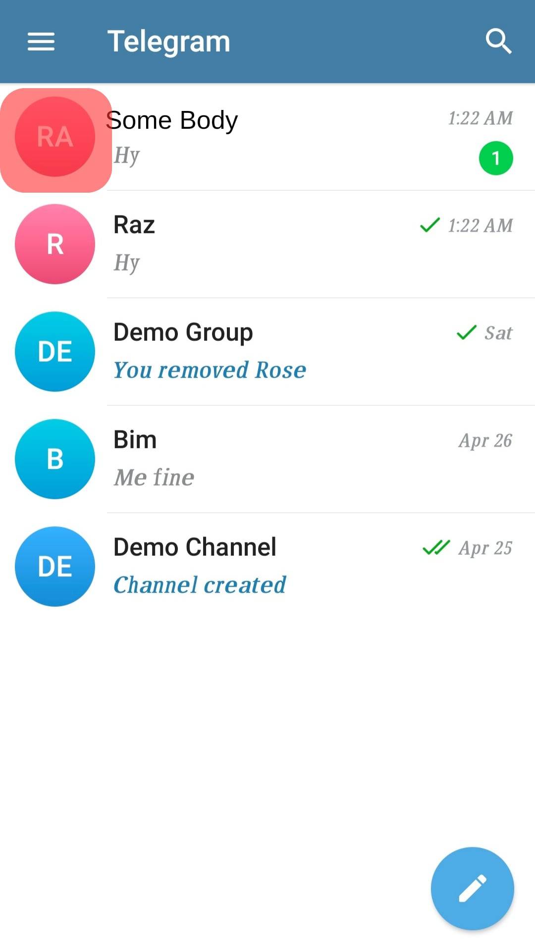 Cómo desactivar los recibos de lectura en Telegram