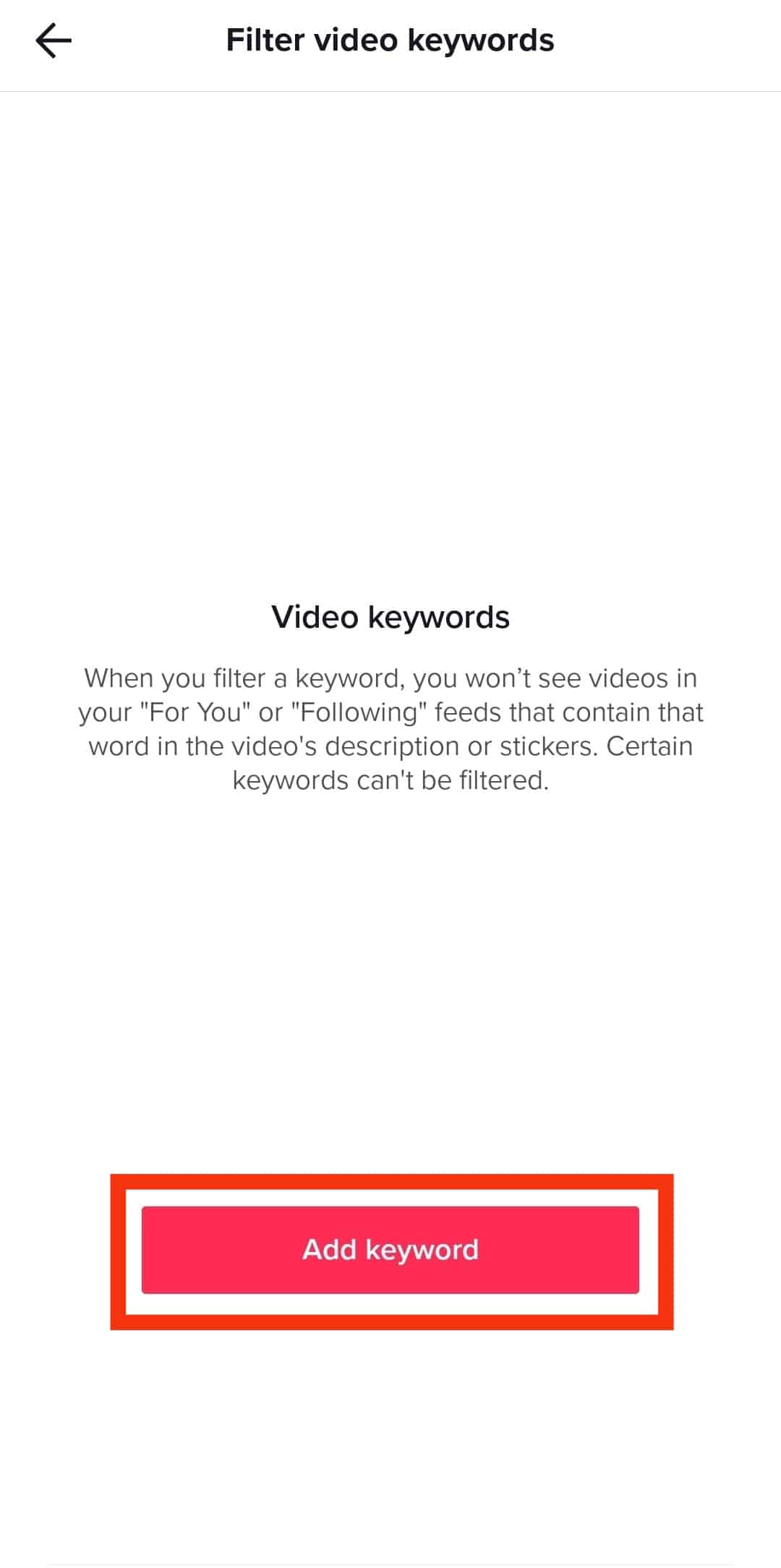 Cómo cambiar sus intereses en TikTok