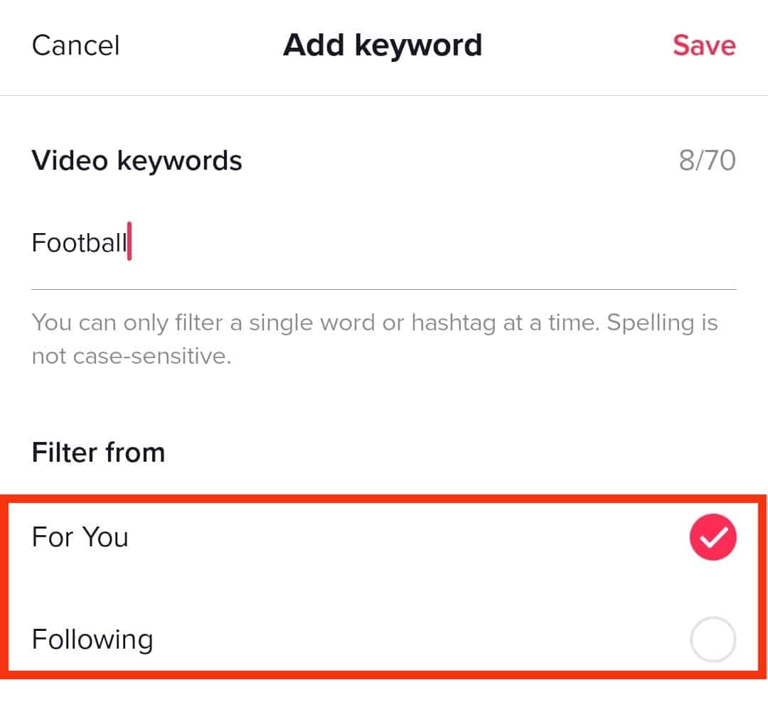 Cómo cambiar sus intereses en TikTok