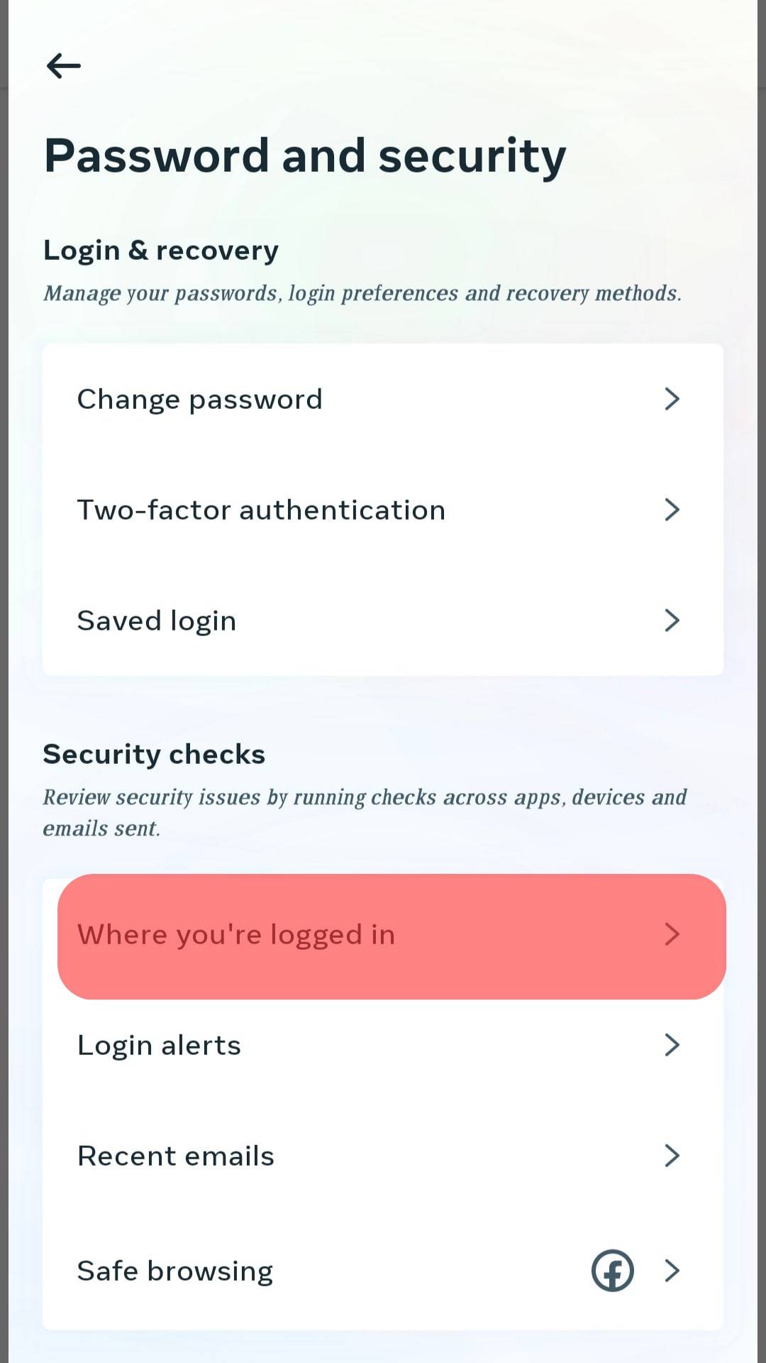 Como revisar Messenger ¿Historial de inicio de sesión?
